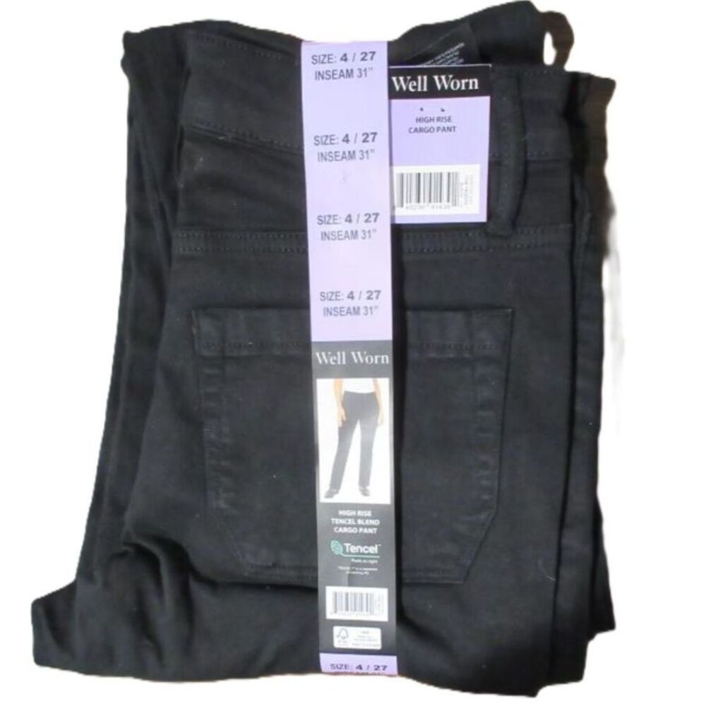 Well Worn CARGO Pants Women's Size 4/27 (NWT)